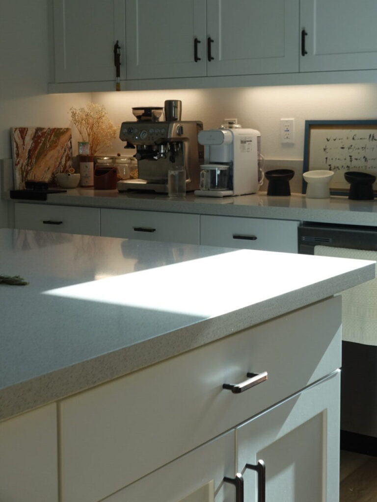 after kitchen cabinet hardware upgrade oil rubbed bronze pulls